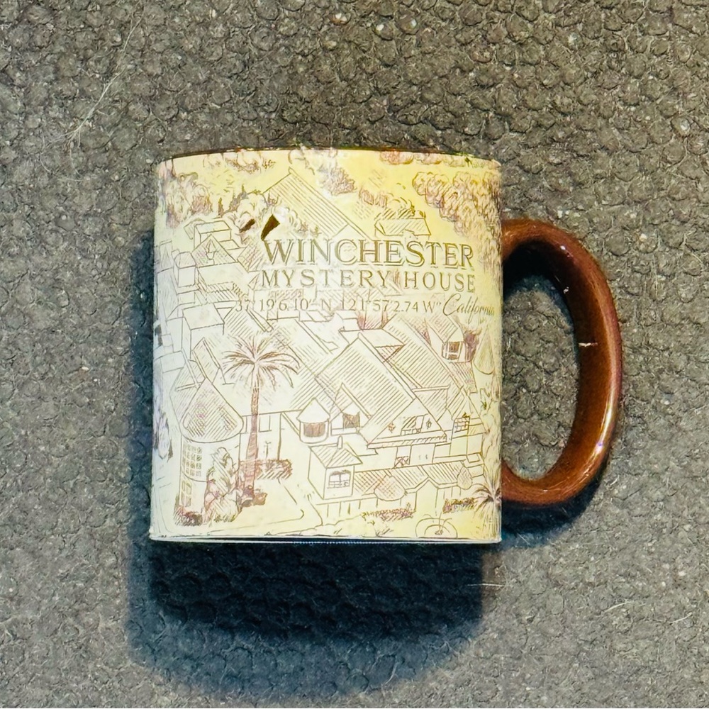 Cream and Brown Mug
